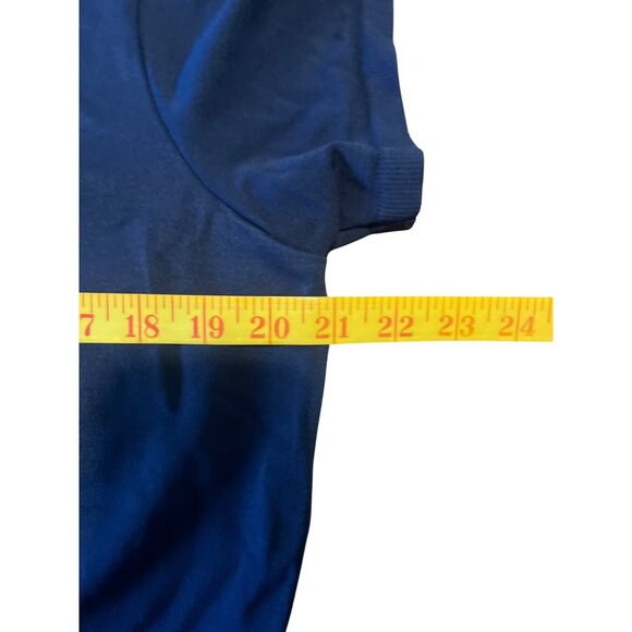 Offline By Aerie Womens Seamless Sidewalk Workout Top Crop Top XXL Navy - Picture 3 of 6